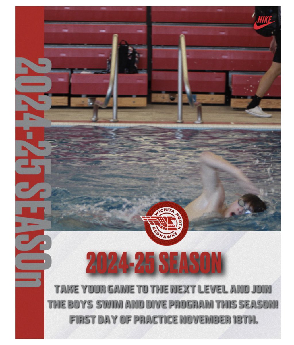 WNorthSwimDive's tweet photo. Join us for a parent meeting tomorrow night at 6pm. 
Athlete meeting during advocacy on Friday. 
Practice starts Monday - see you there!! https://t.co/ls5MwgppUI