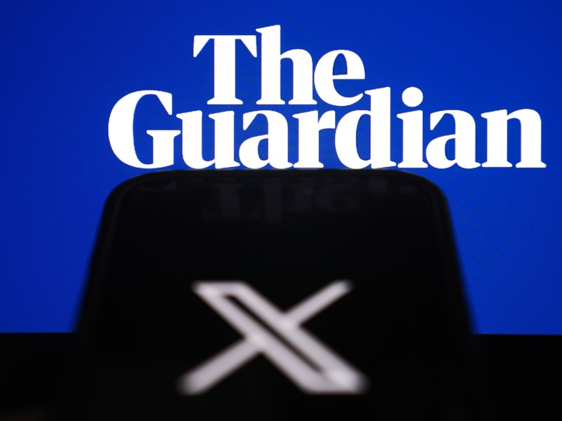 The Guardian staakt activiteiten op X, accounts worden niet meer bijgewerkt dlvr.it/TG8s1S