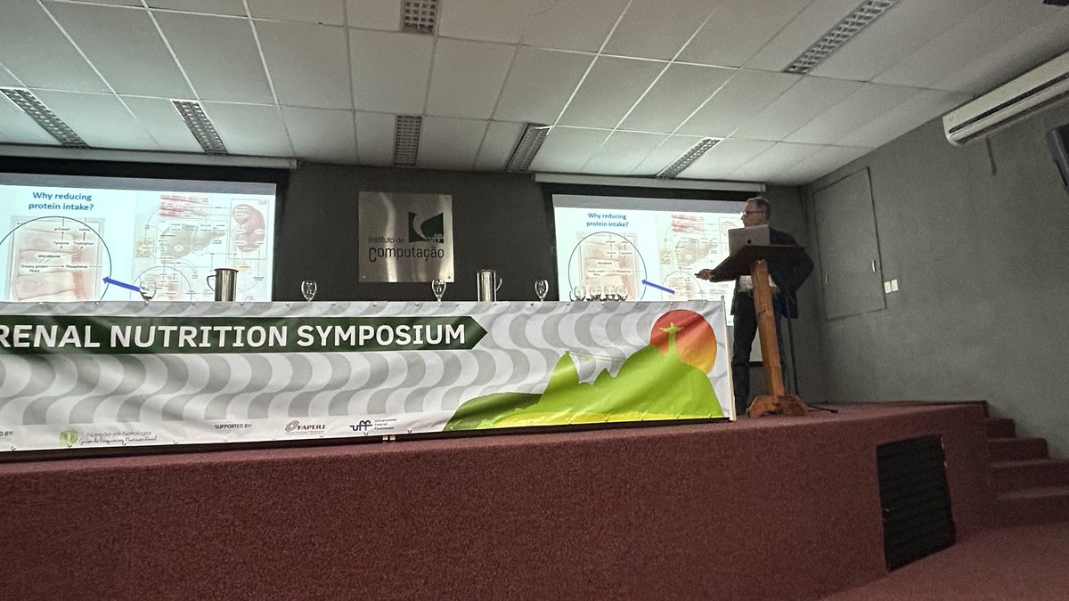 Denis Fouque lecture! 
👏🏻Low protein diet: no need to deny it