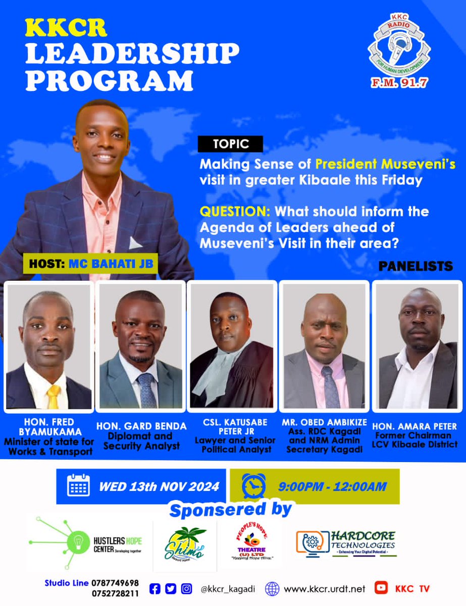 BahatiMc's tweet photo. On KKCR FM Tonight !!
 Streaming Live:https://t.co/hIbS3GVk4w
@Kkcr_kagadi @HonByamukama @gard_benda @musev https://t.co/SoQHwG2arY