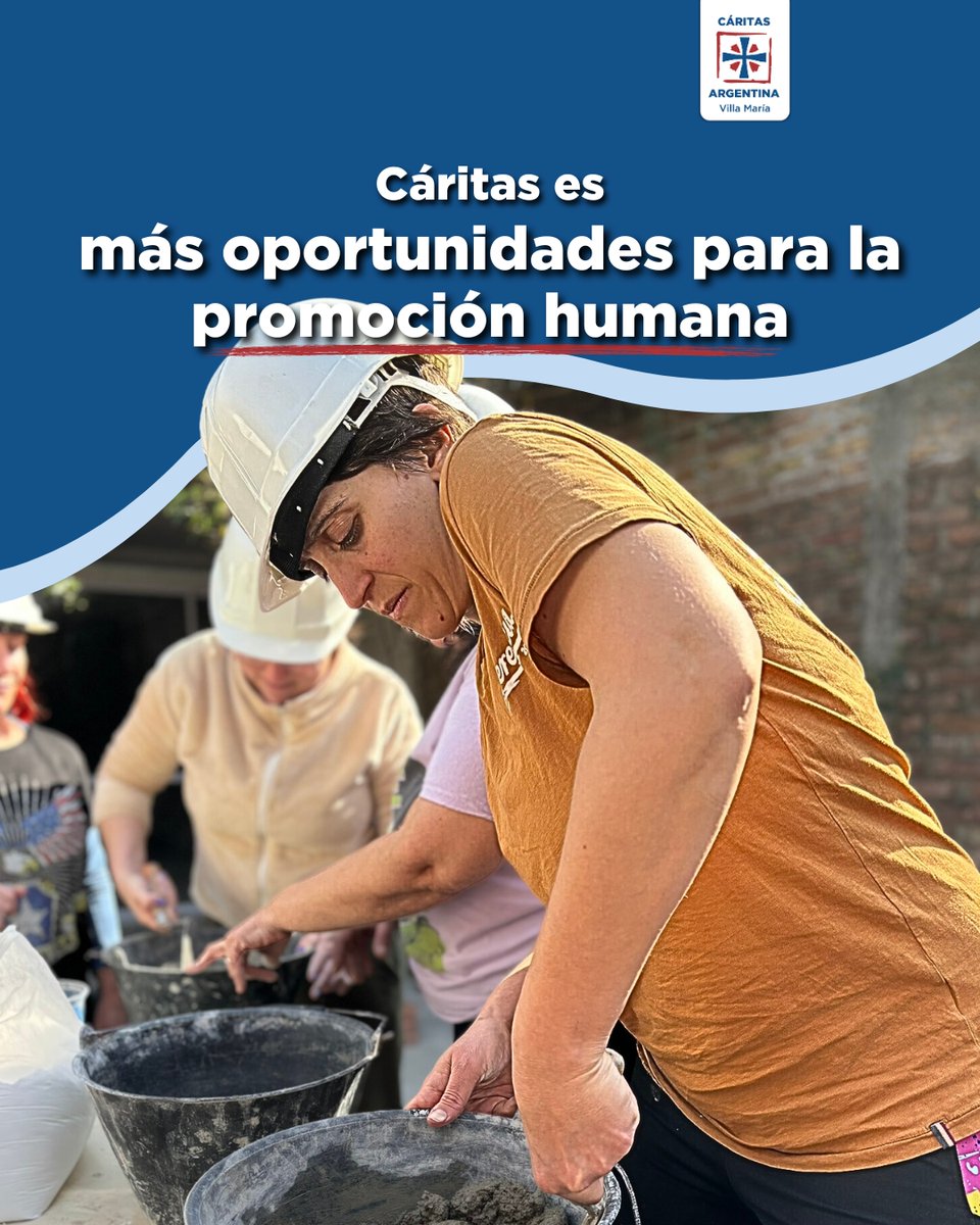CaritasVM's tweet photo. En Cáritas Villa María creemos en la solidaridad y en la reconstrucción de la cultura
del trabajo como elementos centrales para salir de la pobreza.

¡Te invitamos a conocer más de nuestra institución por medio de las redes sociales o consultando por mensaje privado 📩 https://t.co/TPzp8w09ir