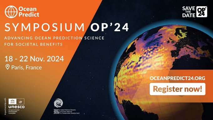 edito_dto's tweet photo. โจEDITO-Infra Coordinator Marina Tonani will be at #OceanPredict24 to join a ๐ roundtable on the development of a UN Ocean Decade digital ecosystem!
๐
Learn more about this session: https://t.co/Z1lC4HWbcd https://t.co/DLeyM8jrMq