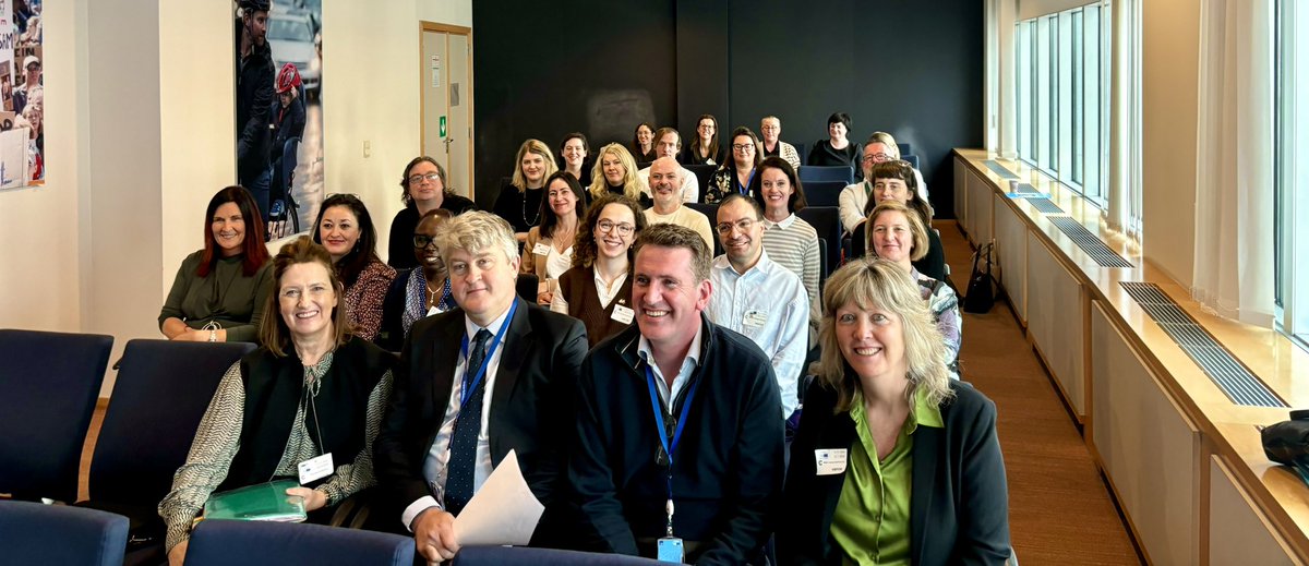 pjoriordan's tweet photo. Many thanks to our Irish MEPs 🇮🇪 🇪🇺 @AodhanORiordain @BarryAndrewsMEP &amp; @McNamaraMEP for meeting and discussing with our @EPinIreland @eurireland group of officials &amp; stakeholders working in the field of #Migration during their visit to the @Europarl_EN in Brussels today https://t.co/F5Wr8pL4zR