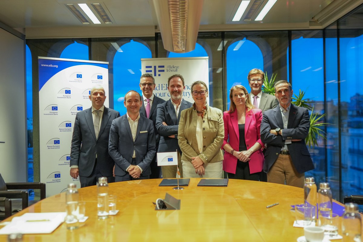 #InvestEU🇪🇺 news from Madrid: The <a href="/EIF_EU/">European Investment Fund</a> invests €28m in <a href="/bullnetcapital/">Bullnet Capital</a> IV fund to support #deeptech and #techtransfer companies in #Spain 🇪🇸 The EIF has been a key investor in Bullnet since its inception and has invested in its three previous funds 🔗 bit.ly/eif-BullnetCap…