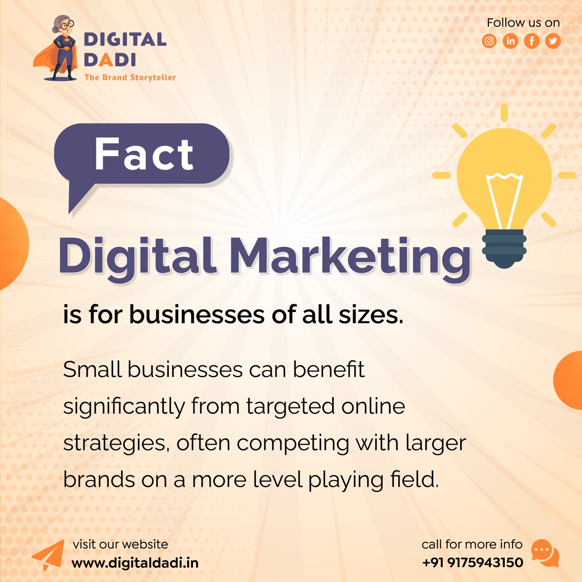 digitaldadi's tweet photo. Myth or fact? 🤔 Let's clear the air!

Hit that like button if you want more digital marketing knowledge.

#Digitalmarketing #Digitalmarketingservices #LeadGeneration #B2BMarketing #USA #Australia #Ireland #UnitedKingdom #ITcompany #SAAS  #Edtech #Digitaldadi #Brandstoryteller https://t.co/A2vPzpHwYH