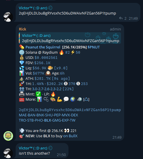 RetardAsylumHQ's tweet photo. biggest catch in RA $PNUT - we understood this was harambe 2.0 and media got onto this so fast

PNUT @ 256K ➜ 1.8B Δ 6883x

2qEHjDLDLbuBgRYvsxhc5D6uDWAivNFZGan56P1tpump https://t.co/1bjxQB4liC