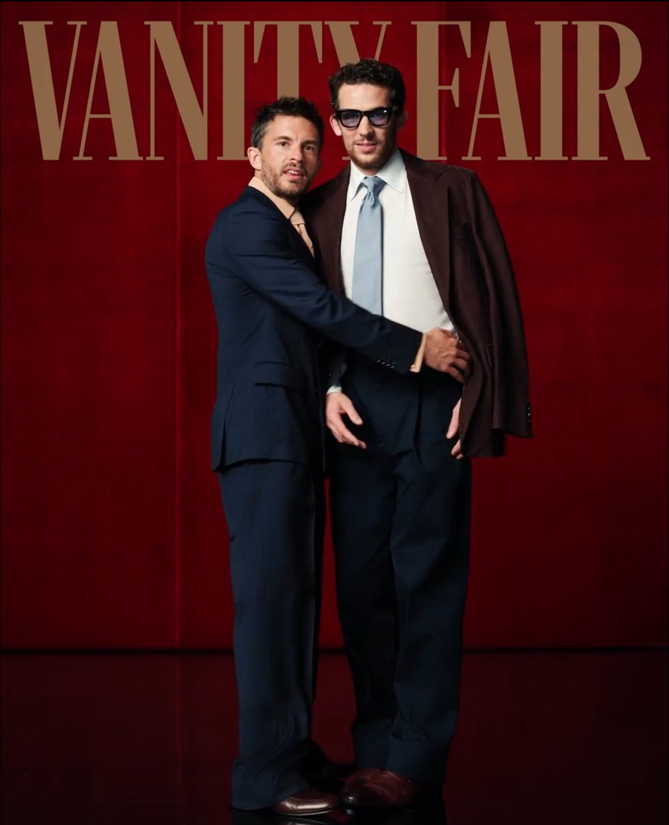 FilmUpdates's tweet image. Jonathan Bailey &amp;amp; Josh O’Connor for Vanity Fair’s Hollywood Issue
