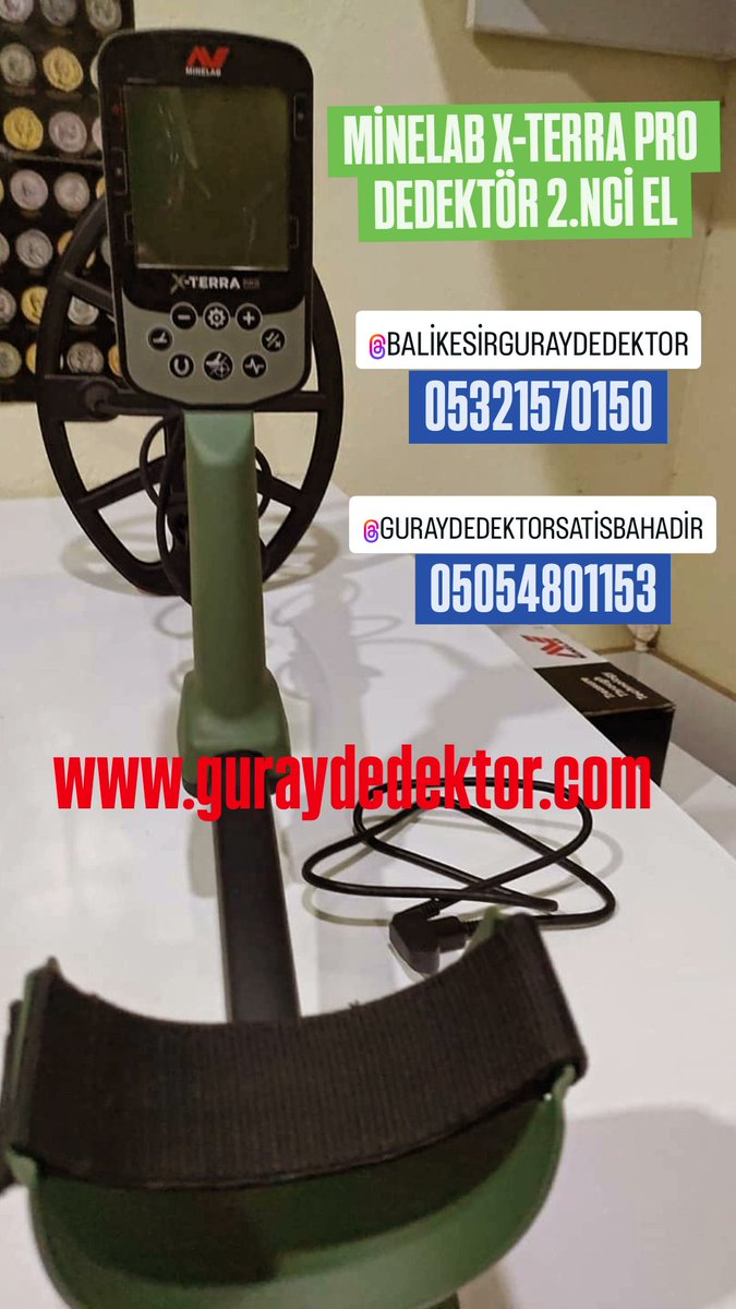 DedektorGuray's tweet image. 🔋MİNELAB X-TERRA PRO DEDEKTÖR 2.nci EL #proswitch 

#GÜRAYDEDEKTÖR güvencesi ile sizlerle 
👉14500₺ 
💥takas olabilir 
👍temiz ikinci el 

🌐WEB MAĞAZAMIZ 
guraydedektor.com

✅Güray dedektör GÜRAY
BALIKESİR 
📞 05321570150
 #minelab #xterrapro #metaldedektör #x #takip