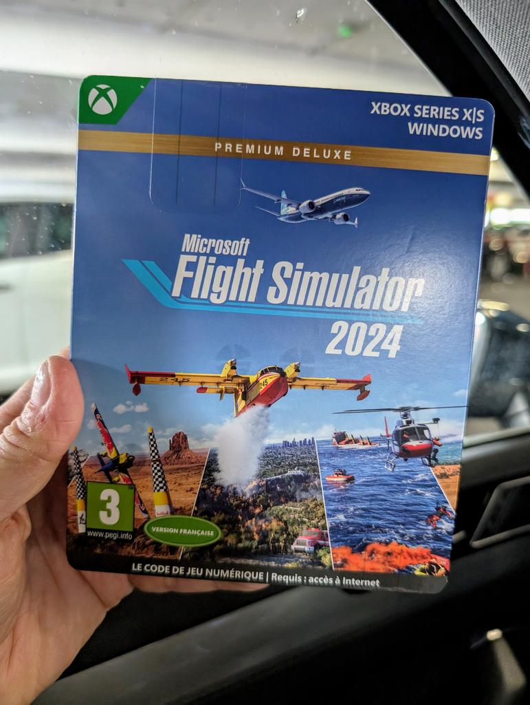 Kievsky4's tweet image. Ladys and Gentlemans ! 
C&apos;est toujours émouvant de tenir le G.o.t.y entre ses mains 😎
#MicrosoftFlightSimulator2024 
#FlightSimulator2024 
#Xbox #asobostudio