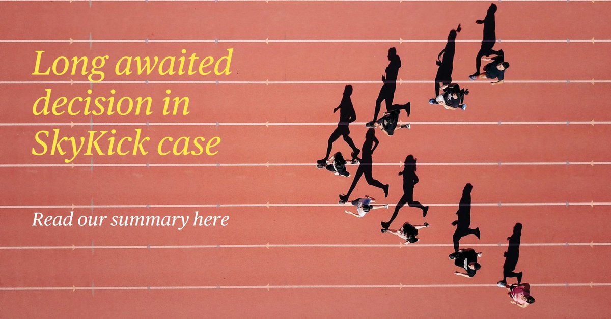 SkyKick is out! Check out our thoughts and also implications for business: brandwrites.twobirds.com/post/102jo3i/l… #skykick #trademarklaw #UKsupremecourt #IPlawyers