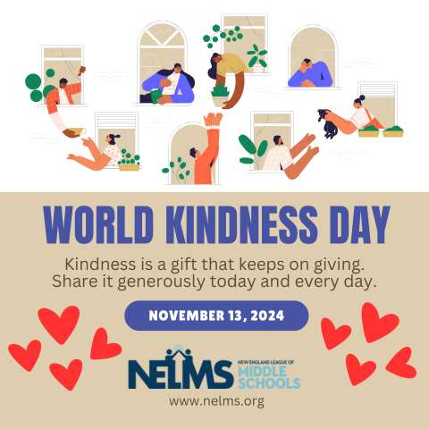 Today is World Kindness Day! How are you and your students celebrating? It doesn't have to cost anything to be kind! 
"Remember, there's no such thing as a small act of kindness. Every act creates a ripple with no logical end." - Scott Adams