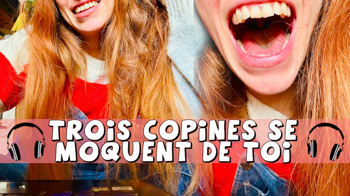Le_Tel_Rose's tweet photo. NOUVEL 𝗔𝗨𝗗𝗜𝗢 🎧: Trois copines se moquent de toi ​🤣​ ​ 

 VIENS DECOUVRIR LA VIDEO PAR ICI ♥ 𝘋𝘦𝘴𝘤𝘳𝘪𝘱𝘵𝘪𝘰𝘯 : Tu marches dans la rue quand tu vois soudain au bar la fille que tu fréquentes en ce moment, tu t'approches pour la sa... https://t.co/Ctp3ngTGA0 https://t.co/yHnMv3P60h