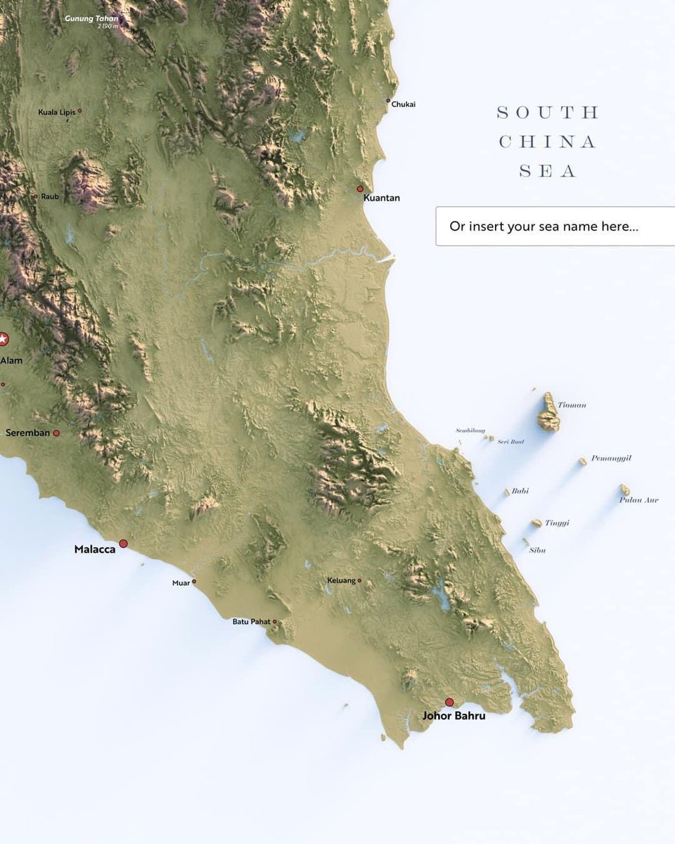 Malay states are not only divided by its rivers but also it's mountains.

Consider how the Titiwangsa divide the West Coast and the East Coast and the Bintang divide the Northern speaking with the Central speaking. 

States that does not have mountains as their boundary
