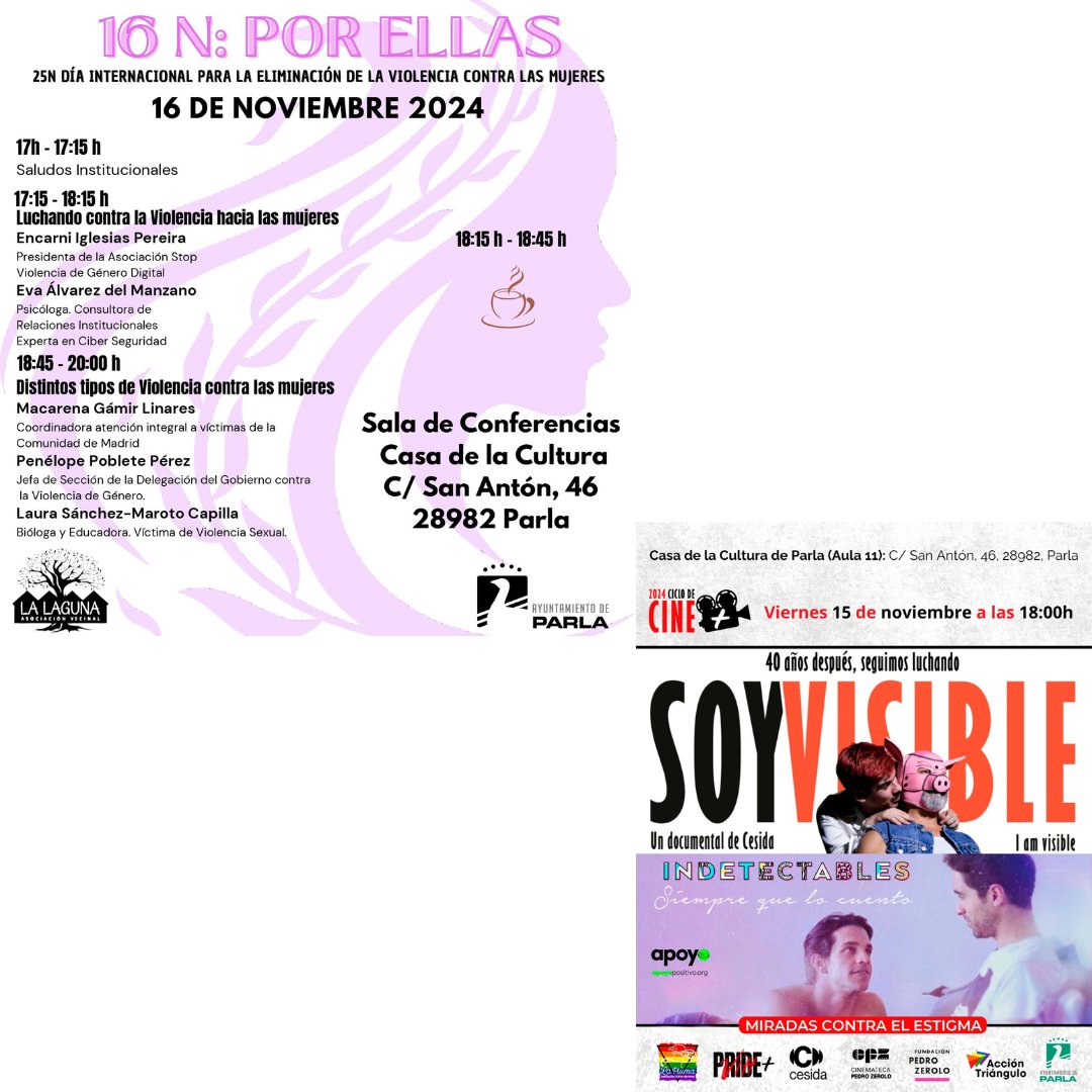 Juventud_Parla's tweet photo. 🎭⚽✨ ¡Este #FindeEnParla viene cargadito de cosas que hacer!
🖋️ ParlaEscribe
👶 Semana de la Infancia
🎭 Escena Parla y Muestra Local de Teatro
🎶 Música y 📸 fotografía.
📅 ¡No te pierdas nada! Agenda completa aquí 👇
https://t.co/DS1IHSS7rz https://t.co/h9JVDEluii