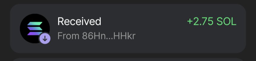 dey send me sol 🙏🏿

you too much <a href="/BreezyDegens/">breezy</a>