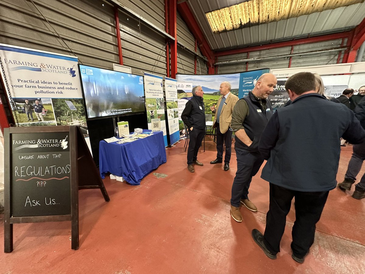 TheVI_Tweets's tweet image. Busy on the @FarmWaterScot stand )(234) at the excellent @AgriScot show today. Discussing #IntegratedPestManagement #IPM and #BestPractice use #NRoSO @BASISRegLtd