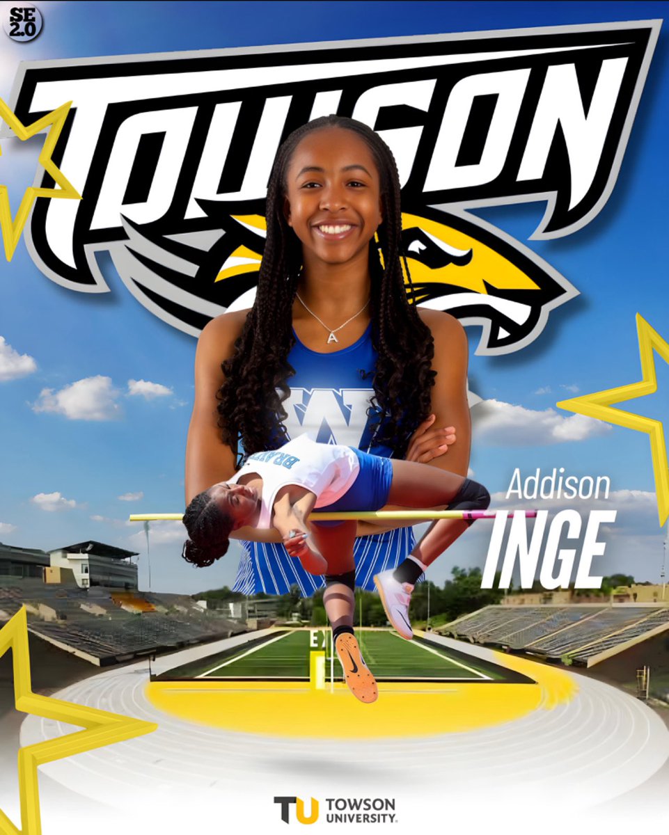AddisonInge5's tweet image. #commited #BlessedAndGrateful 
@Towson_TFXC