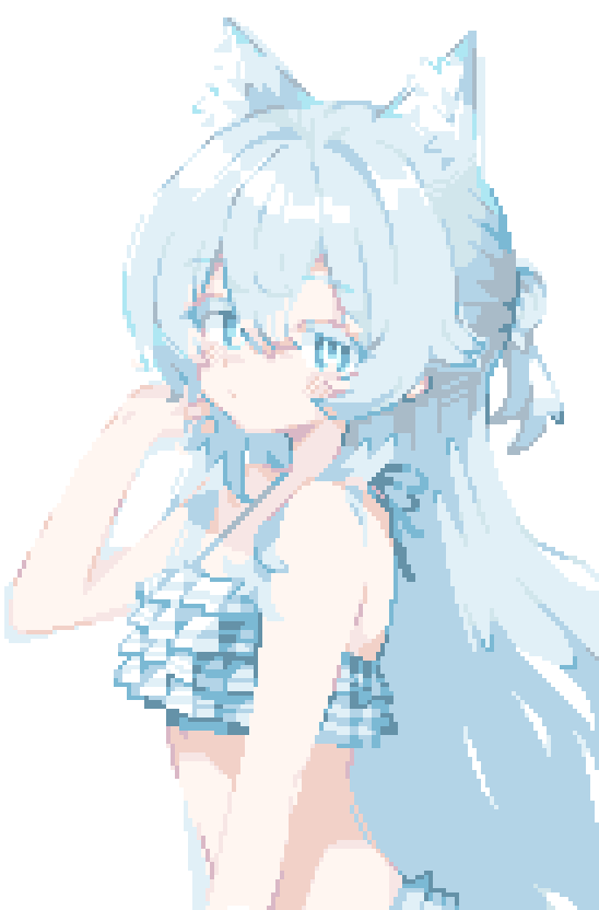 P07470815's tweet photo. 🐈👙
#アークナイツ #Arknights #ドット絵 #pixelart https://t.co/nEzaDh2ra3