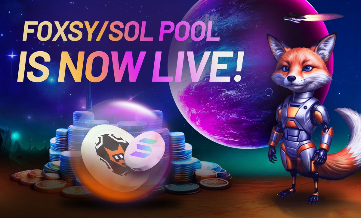 Foxsy (@foxsy_ai) on Twitter photo Hello #foxfrens ππ¦π, exciting news! The FOXSY/SOL liquidity pool is now officially created on <a href="/RaydiumProtocol/">Raydium</a>! π§π¦
<a href="/PulsarMvX/">Pulsar MVX</a> send 2500 FOXSY to 500 reactions
πΈ Initial FOXSY/SOL LP: ~$2M (17,250,000 $FOXSY + 5000 SOL)
πΈ Burned LP: ~$100k (862,500 $FOXSY + 250 SOL) π₯
πΈ Hello #foxfrens ππ¦π, exciting news! The FOXSY/SOL liquidity pool is now officially created on <a href="/RaydiumProtocol/">Raydium</a>! π§π¦
<a href="/PulsarMvX/">Pulsar MVX</a> send 2500 FOXSY to 500 reactions
πΈ Initial FOXSY/SOL LP: ~$2M (17,250,000 $FOXSY + 5000 SOL)
πΈ Burned LP: ~$100k (862,500 $FOXSY + 250 SOL) π₯
πΈ