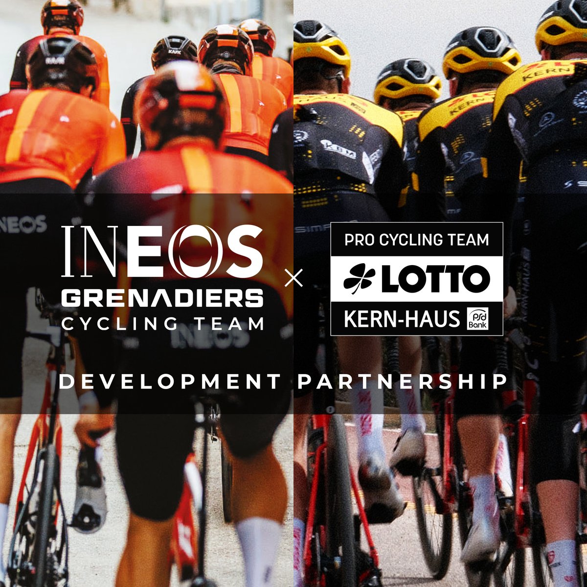 INEOSGrenadiers's tweet image. NEWS: We are pleased to announce that the INEOS Grenadiers will join forces with the highly respected German Continental outfit @lottokernhaus as an official development partner in 2025 🤝🙌

Read more: ineosgrenadiers.com/news/developme…