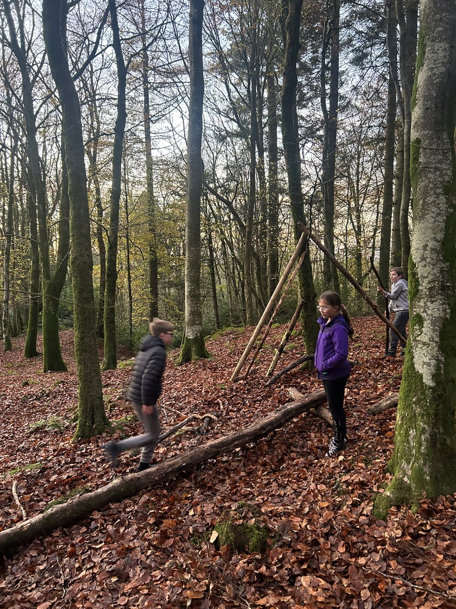 Group 12 and 13 busy den building 🪵 This got very competitive 🤩 <a href="/MrAWatson/">Andrew Watson</a>