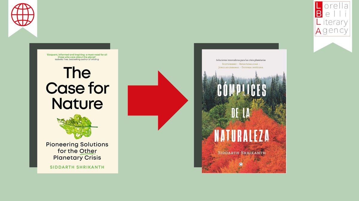 Lorella Belli Agency Ltd (@lblauk) on Twitter photo Happy Spanish publication day, <a href="/siddshrikanth/">Siddarth Shrikanth</a>! 🥳
#TheCaseForNature: Pioneering Solutions for the Other Planetary Crisis is out today in Spain from <a href="/antoniboschedit/">Antoni Bosch editor</a> 📖🌍🇪🇸 Happy Spanish publication day, <a href="/siddshrikanth/">Siddarth Shrikanth</a>! 🥳
#TheCaseForNature: Pioneering Solutions for the Other Planetary Crisis is out today in Spain from <a href="/antoniboschedit/">Antoni Bosch editor</a> 📖🌍🇪🇸
