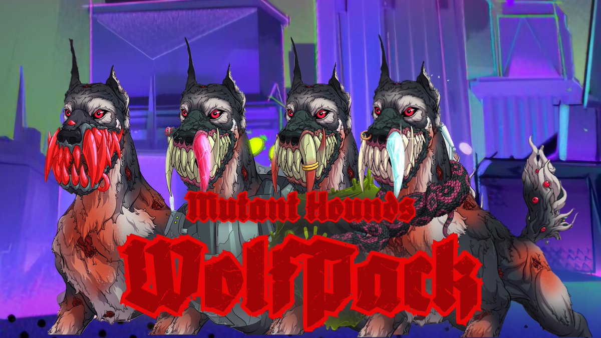 Happy Wolf Wednesday, Cartelians! 🐺🔥 
Rest your eyes on this legendary wolf pack of <a href="/Baddruss787/">Baddruss🤚 🧪 🍌</a> - each one a grail among beasts!

They are perfect for amping up your Serum City grind... or fending off those dirty tricks from Dankfang and his allies!

Drop your wolves below👇