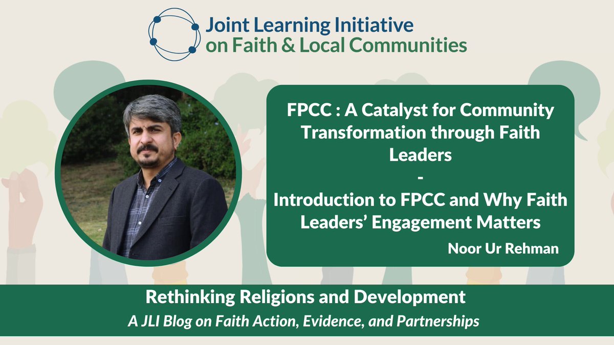 JLIFLC's tweet photo. New blog series by our Regional Coordinator @noori_says! π
Part 1 of '#FPCC: A Catalyst for Community Transformation through Faith Leaders' explores why faith leaders are key to transforming communities.
π Read here: https://t.co/RAFsbhvNyD
@religions4peace @UNICEFROSA https://t.co/Vw2yP6RilW
