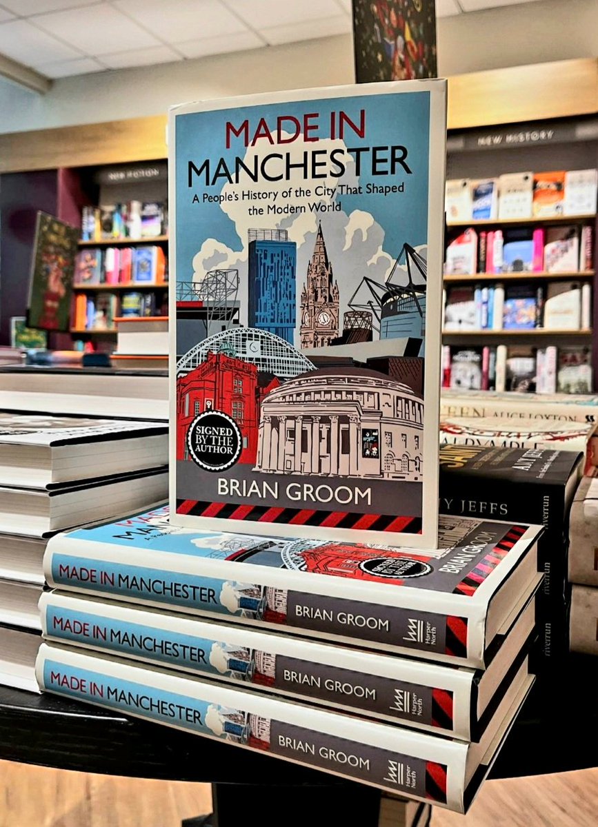 Waterstones Oldham (@wstonesoldham) on Twitter photo A big thank you to <a href="/GroomB/">Brian Groom</a> for visiting our bookshop this morning!
Signed copies of Made in Manchester and Northerners now available!
<a href="/oldhamshopping/">Spindles Town Square</a> <a href="/Oldham_Hour/">Oldham Hour</a> A big thank you to <a href="/GroomB/">Brian Groom</a> for visiting our bookshop this morning!
Signed copies of Made in Manchester and Northerners now available!
<a href="/oldhamshopping/">Spindles Town Square</a> <a href="/Oldham_Hour/">Oldham Hour</a>
