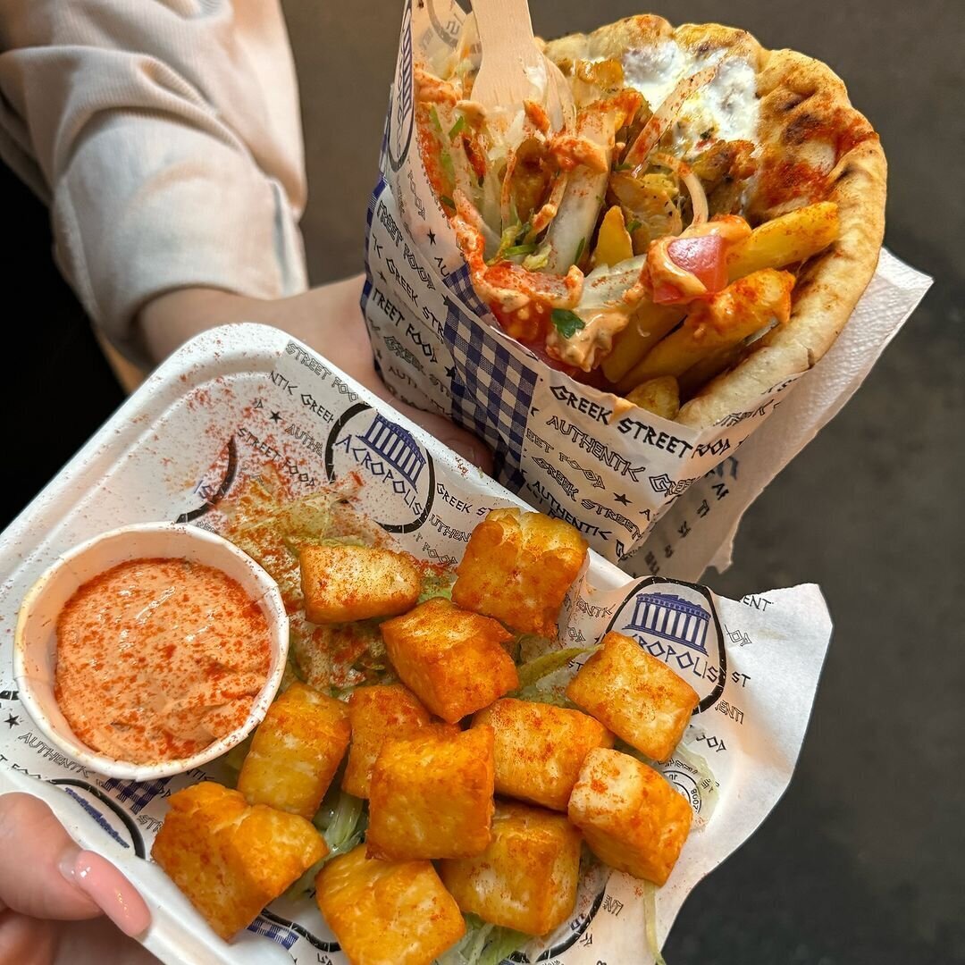 The multiple award winning masters of Greek cuisine Acropolis will be joining us with their incredible artisan street food 🏆  

Weather it’s a juicy Gyros, sensational Souvlaki or kick-ass Kofta that tickles your fancy, Acropolis will be serving up a taste of Greece 🇬🇷
