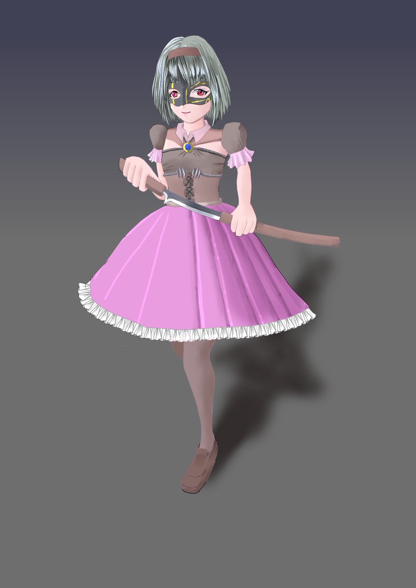 DegenShootxd's tweet photo. 久々に北山ゆいたん描いてみました。昔より上手く描けてると信じたい。持ってる刀は輝月刀リオレイア。
よく見ると、刀の根元の部分に「輝月」って書いてある。いつか爆炎剣リオレウス持ってるゆいたんをもいっかい描きたいなぁ・・
#kitayamART
#イラスト
#絵柄が好きっていう人にフォローされたい https://t.co/nR1g6MFCvM