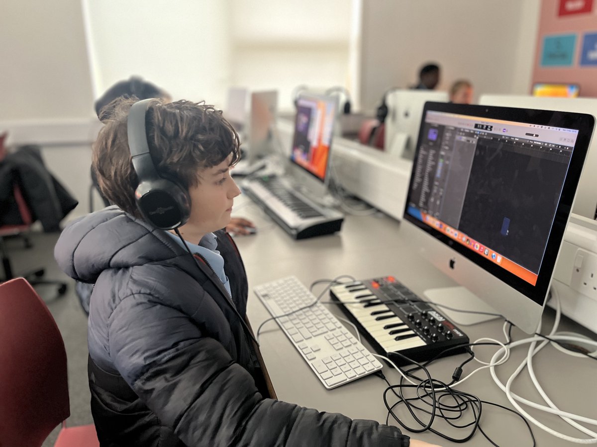 Unlock your creativity and make your own melodies! Join us at the Music Tech Club every Wednesday lunchtime in the Music Dept. Discover, create, and enjoy the power of music. Don't miss out!" @morpethsch <a href="/morpethmade/">Morpeth MADE</a>