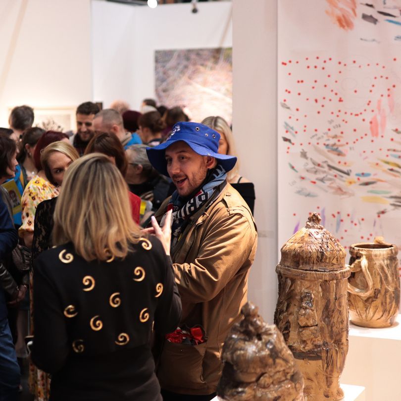 🎉  JOIN US THIS WEEKEND! We're at The Manchester Contemporary.
Venture Arts will at stand 128 showcasing artworks by some of our fabulous CoLab Series artists. A full weekend of art and opportunities to meet the artists behind the work 🔗Book tickets: buff.ly/3NMk870