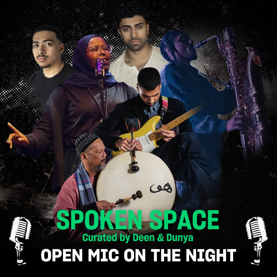 Tara Theatre (@taratheatre) on Twitter photo ๐ OPEN MIC SLOTS ๐
Do you want to perform your work at Tara Theatre?
Whether it's poetry, monologues or music, sign-up on the night at Spoken Space and our band will improv a live soundtrack to your work ๐ธ
๐ญ <a href="/TaraTheatre/">Tara Theatre</a>
๐๏ธ Fri 22 Nov, 7.30PM
๐๏ธ taratheatre.com/whats-on/spokeโฆ ๐ OPEN MIC SLOTS ๐
Do you want to perform your work at Tara Theatre?
Whether it's poetry, monologues or music, sign-up on the night at Spoken Space and our band will improv a live soundtrack to your work ๐ธ
๐ญ <a href="/TaraTheatre/">Tara Theatre</a>
๐๏ธ Fri 22 Nov, 7.30PM
๐๏ธ taratheatre.com/whats-on/spokeโฆ