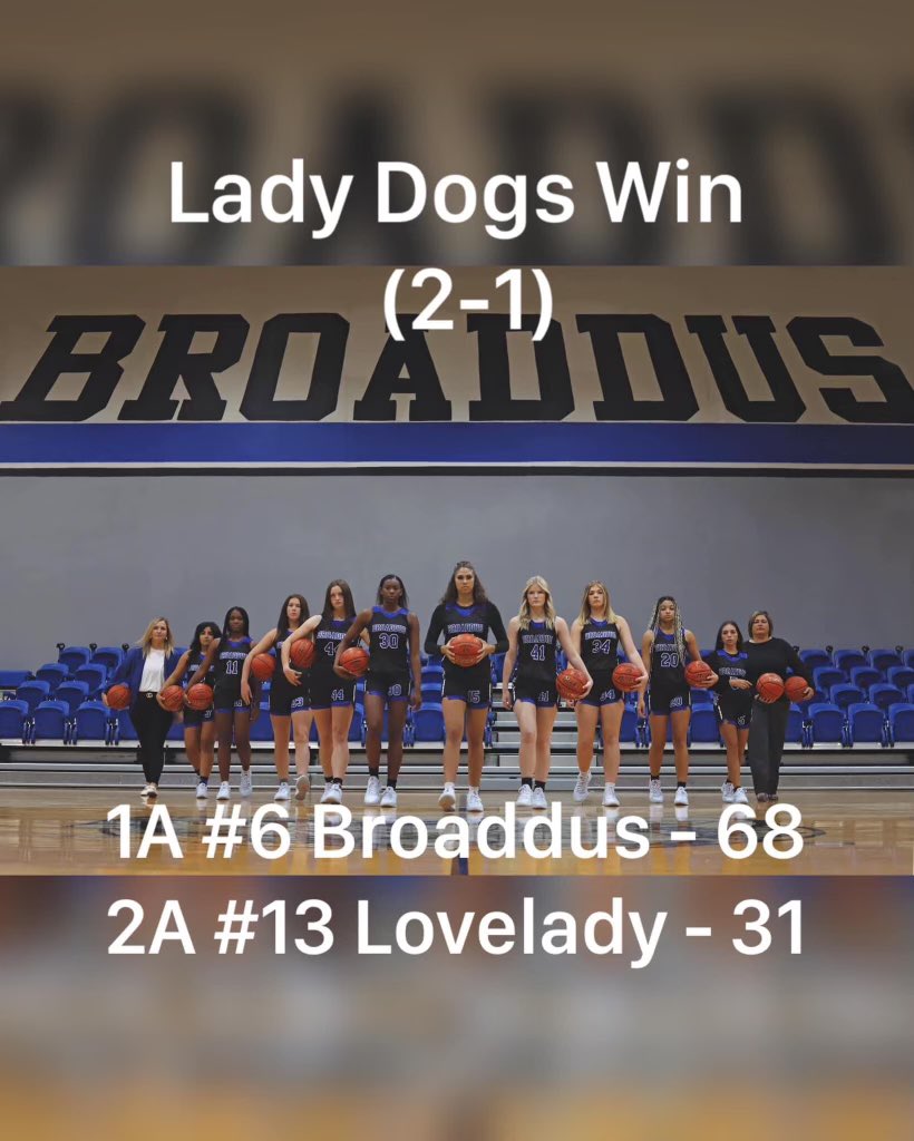 Big win last night for our lady dogs!! 

Moving to 2-1 on the season 💙🤍
<a href="/STBA_TX/">STBA-TX.com</a> <a href="/TXHSGBB/">#TXHSGBB—TXHSGBB.com</a> <a href="/Nick_TXHSGBB/">Nick Alvarado</a>