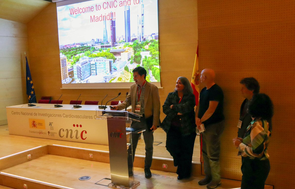 CNIC (@cnic_cardio) on Twitter photo Today <a href="/CNIC_CARDIO/">CNIC</a> kicks off the #CNICConference on Understanding Immunity in Cardiovascular Disease 🔍🫀
Organizers <a href="/SanchoLab/">David Sancho</a>, <a href="/PilarMartinFern/">Pilar Martín Fernández</a>, <a href="/aramiro_ramiro/">Almudena Ramiro</a>, <a href="/AndrsHidalgo16/">Andrés Hidalgo</a> from <a href="/Yale/">Yale University</a>, and Klaus Ley welcome nearly 30 speakers and leading experts in cardiovascular Today <a href="/CNIC_CARDIO/">CNIC</a> kicks off the #CNICConference on Understanding Immunity in Cardiovascular Disease 🔍🫀
Organizers <a href="/SanchoLab/">David Sancho</a>, <a href="/PilarMartinFern/">Pilar Martín Fernández</a>, <a href="/aramiro_ramiro/">Almudena Ramiro</a>, <a href="/AndrsHidalgo16/">Andrés Hidalgo</a> from <a href="/Yale/">Yale University</a>, and Klaus Ley welcome nearly 30 speakers and leading experts in cardiovascular