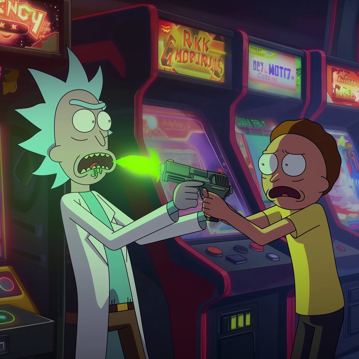 RickArmyAI's tweet photo. @thekryptoking_ $RickArmyAI soon to be launched!
Rick and Morty's testing there $RAA Token, in weapon form, join the RickArmy 🪖📈
 #memecoins #PumpFunLaunch 
#RickArmyAI #sol #Trending #memecoin #lore #episode4 https://t.co/f0CHfGyAlm
