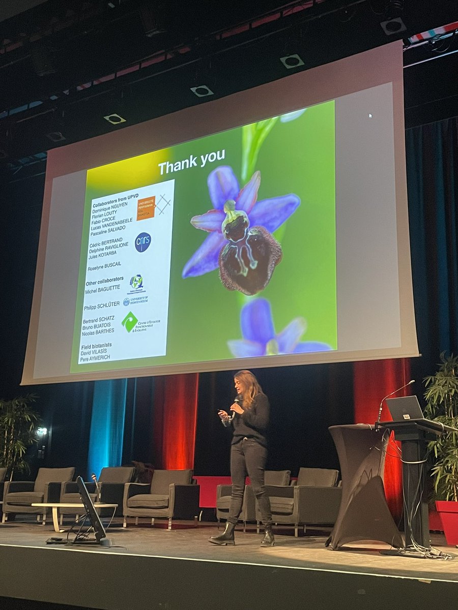 And congrats to Anais Gilbert for her talk on Ophris strategy to attract pollinators by mimicking female insect, fascinating!
<a href="/TULIP_GS_LabEx/">TULIP</a> Forum