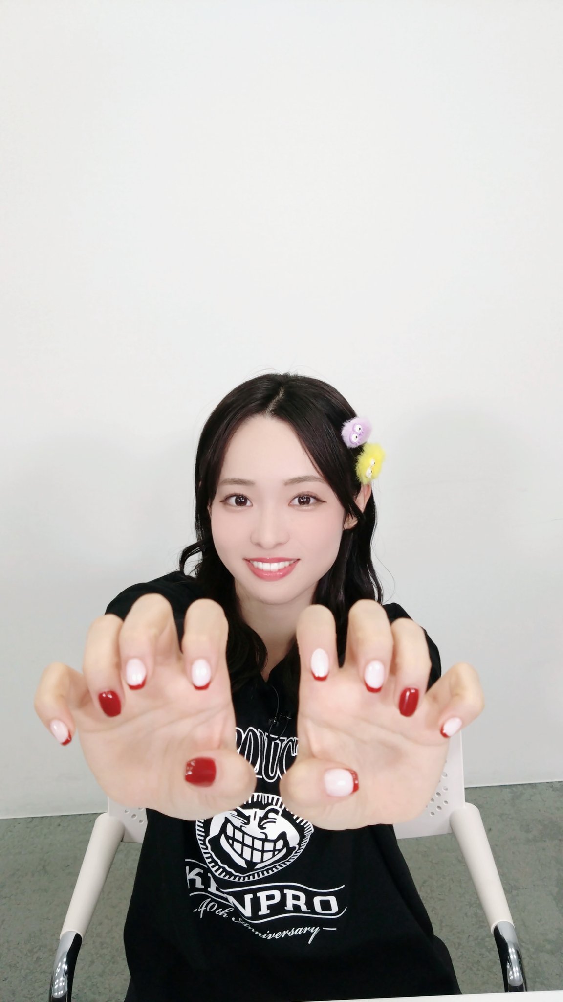 大熊和奏 ベアーズビーアンビシャス WAKANA Tシャツ 白 大熊和奏