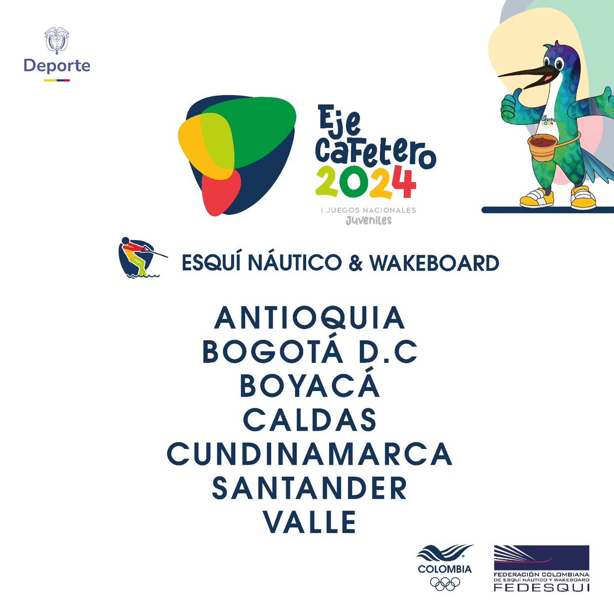 Fedesquí Colombia tweet media
