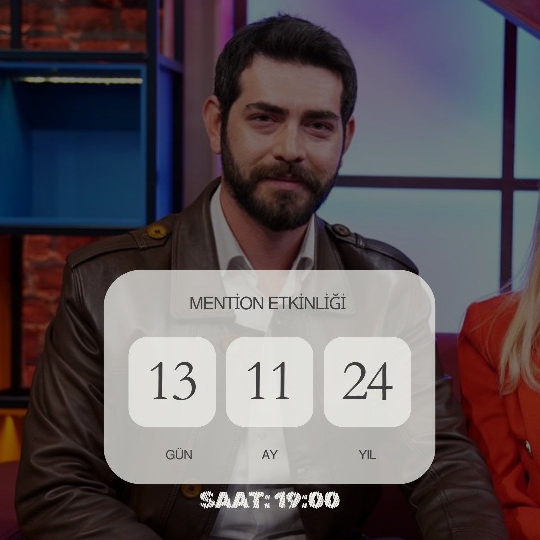 Herkese Merhabalar 🤍 

Bugün saat 19:00’da Mention Etkinliğimiz var.✨ Katılmanızı bekliyoruz. 

#BarışBaktaş