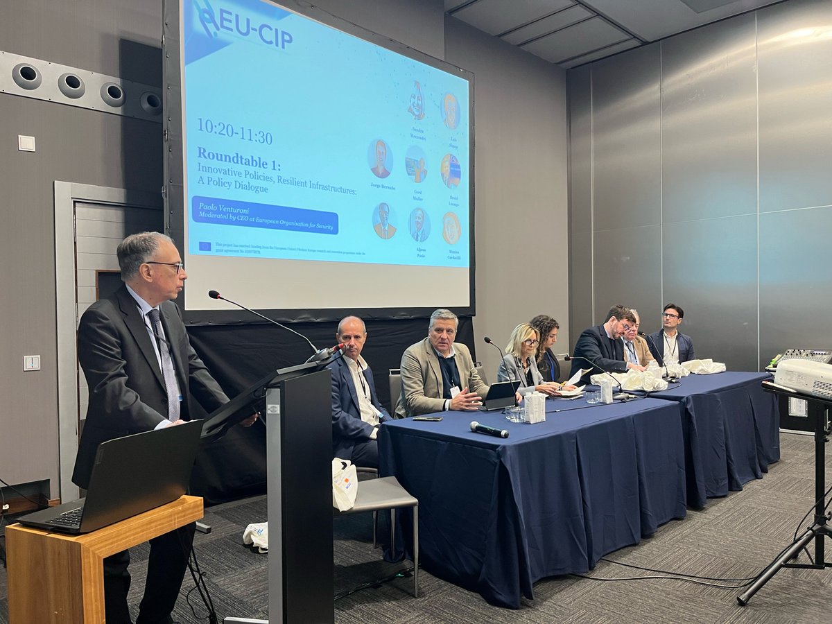🚀 Excited to bring together experts, policymakers, and innovators to explore forward-thinking strategies for a resilient Europe. Currently happening at the 2nd Annual Conference !🌍 #EUCIP #CIPWeek #Resilience #Innovation #CriticalInfrastructure