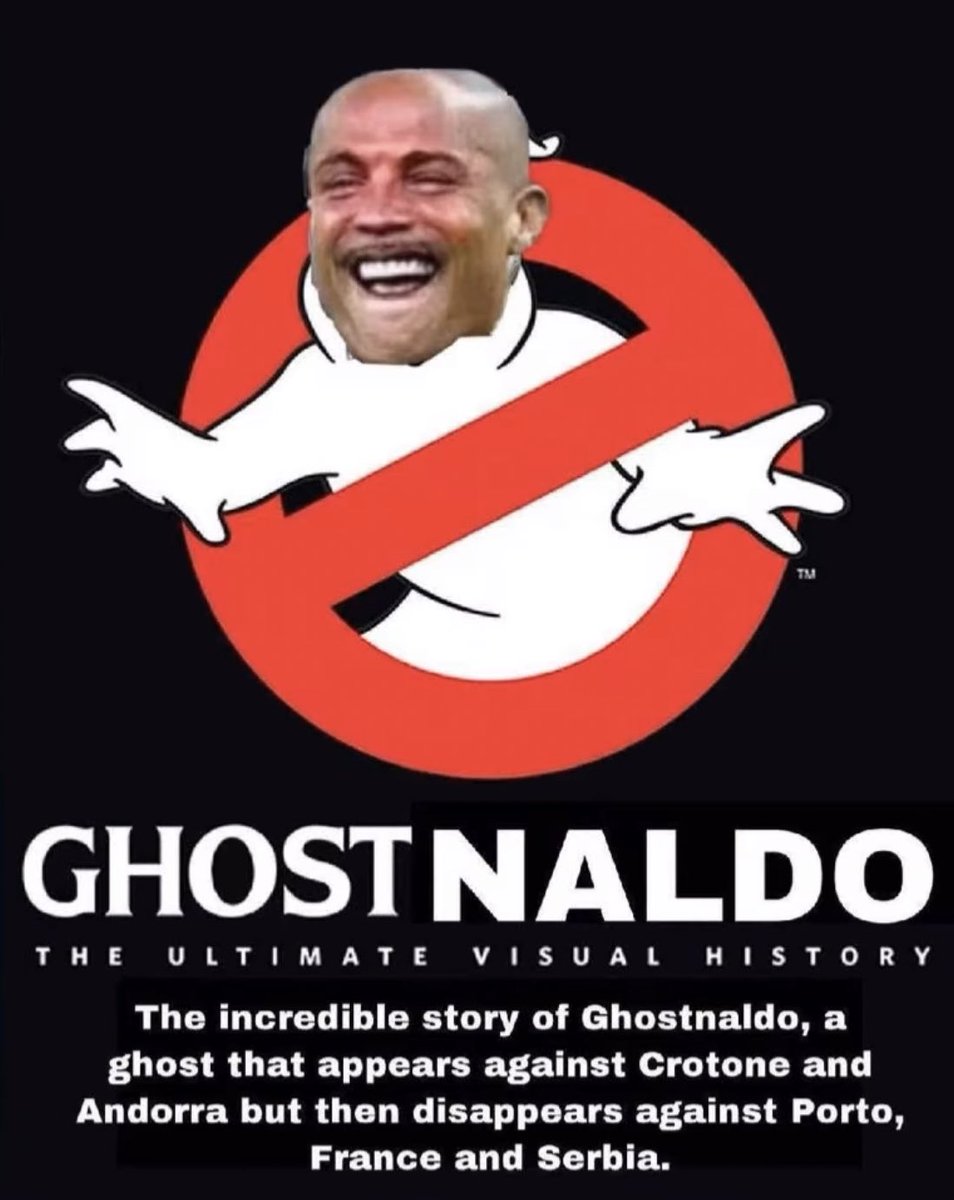 🚨MISSING!! MISSING!!🚨
Name: Pristiano Penaldo
Missing:  November 6th  2022
Characteristics:  , can't score 😭😭😭 , on the bench ,Finshed, 0 EURO goal scores in camels league and thinks he's good💀💀, Possible Locations: Penalty spot 
Last seen: Ghosting 😭😭😭😭😭
⚠️ Warning!
