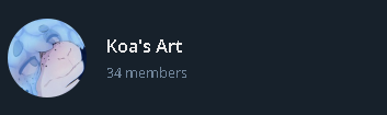 Did😯 you🫵 nose👃?? that we have a newly created telegram channel JUST for my art and commissions! Link in bio! for link!