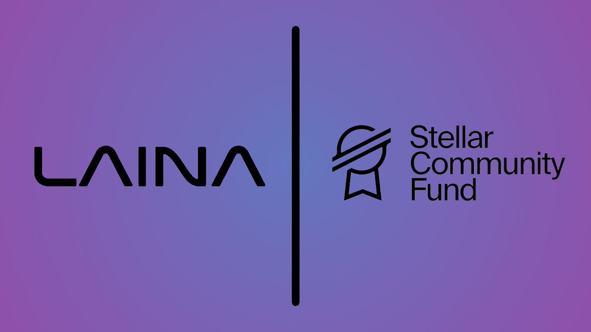 Great news!

Laina has been awarded $10,000 worth of #XLM from the <a href="/StellarOrg/">Stellar</a>  Community Fund Kickstart #8, hosted by <a href="/biggertechco/">Bigger</a>. 🎉🎉

We're super excited for the next steps!

Check out our product at laina-de.fi.