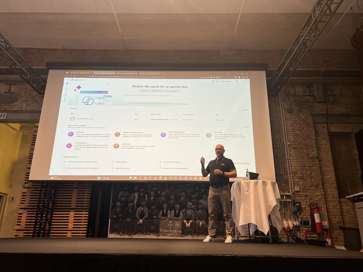 Dona Sarkar (@donasarkar) on Twitter photo My first time seeing #Copilot demos in Danish!
I turned on Microsoft Translator and caught about 80% of the content.
Thanks <a href="/petsch/">Peter Schmidt</a> for explaining the entire M365 Copilot to Copilot Studio journey so clearly at Denmark #AIDay π©π° My first time seeing #Copilot demos in Danish!
I turned on Microsoft Translator and caught about 80% of the content.
Thanks <a href="/petsch/">Peter Schmidt</a> for explaining the entire M365 Copilot to Copilot Studio journey so clearly at Denmark #AIDay π©π°
