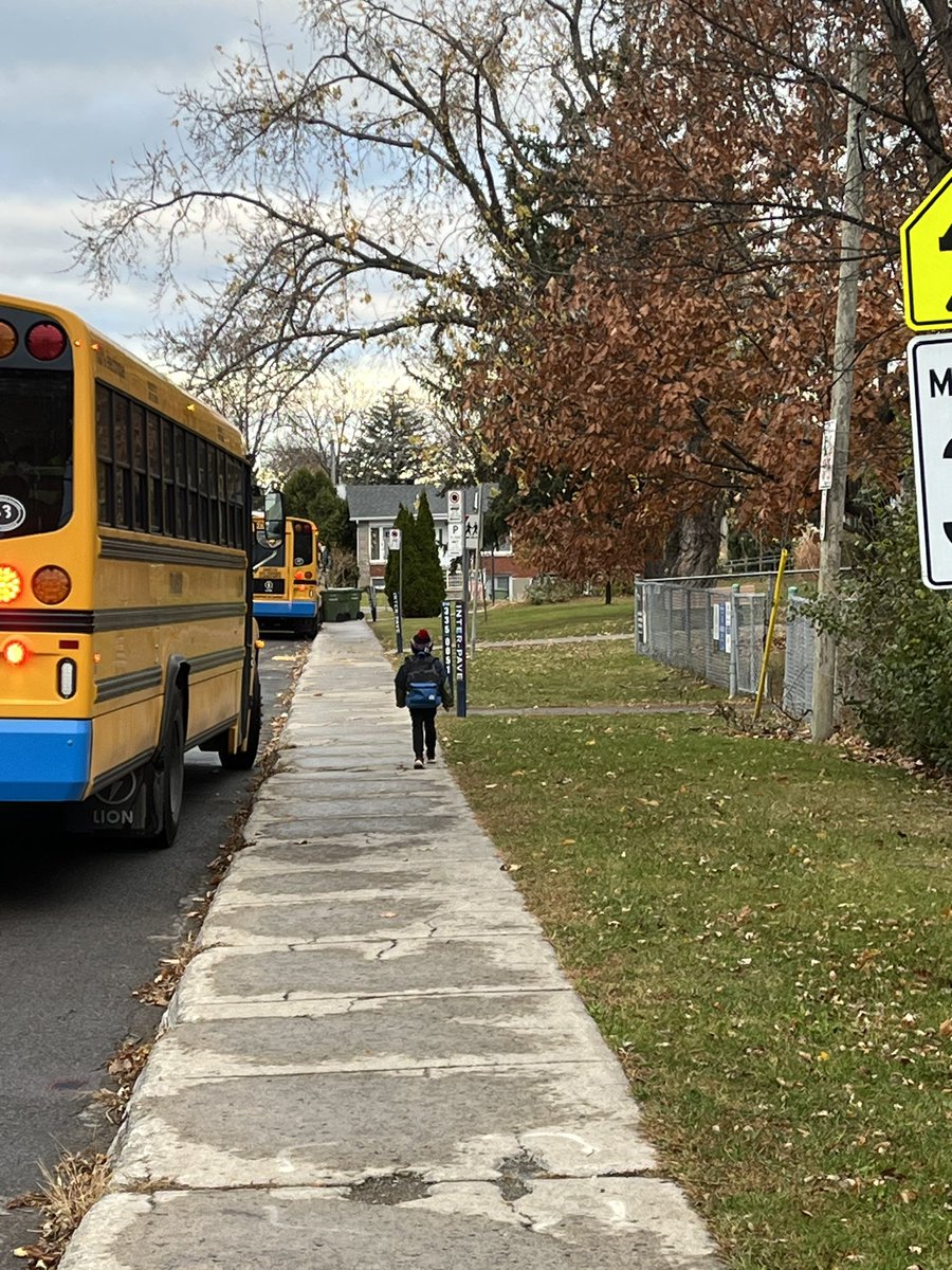 This picture gives me mixed emotions.  

I drive my son to school in the morning. I park on a nearby street so we can have a little walk together. 

Great moment every morning. 

Until recently, I’d walk him to the gate. 

This week he asked me  “Daddy, I wanna walk by myself