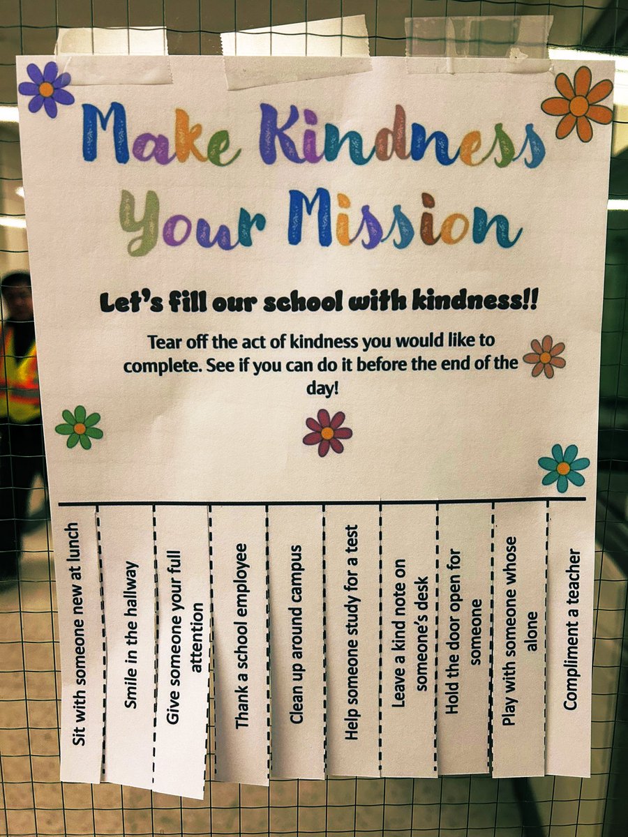 Happy World Kindness Day!!🩵 To make our school a kinder place, I’ve put up posters with kindness challenges around the halls! Grab a tab, take a challenge, and let’s spread kindness throughout our school everyday!✨<a href="/StTimothyHCDSB/">St.Timothy</a> <a href="/HCDSB_CYCs/">HCDSB_CYCs</a>