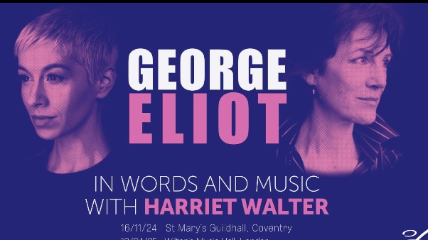 Virtuoso - Performing alongside Harriet Walter <a href="/stmaryguildhall/">St Marys Guildhall (Official Site)</a>, Eurovision star SuRie not only sings, but plays several of Eliot's characters, along with Charles Dickens, Henry James... and Vincent van Gogh. What a 🌟! <a href="/surieofficial/">SuRie</a> <a href="/Orchestra_Swan/">Orchestra of the Swan</a> <a href="/BelgradeTheatre/">Belgrade Theatre</a> <a href="/BBCCWR/">BBC Coventry & Warwickshire</a>