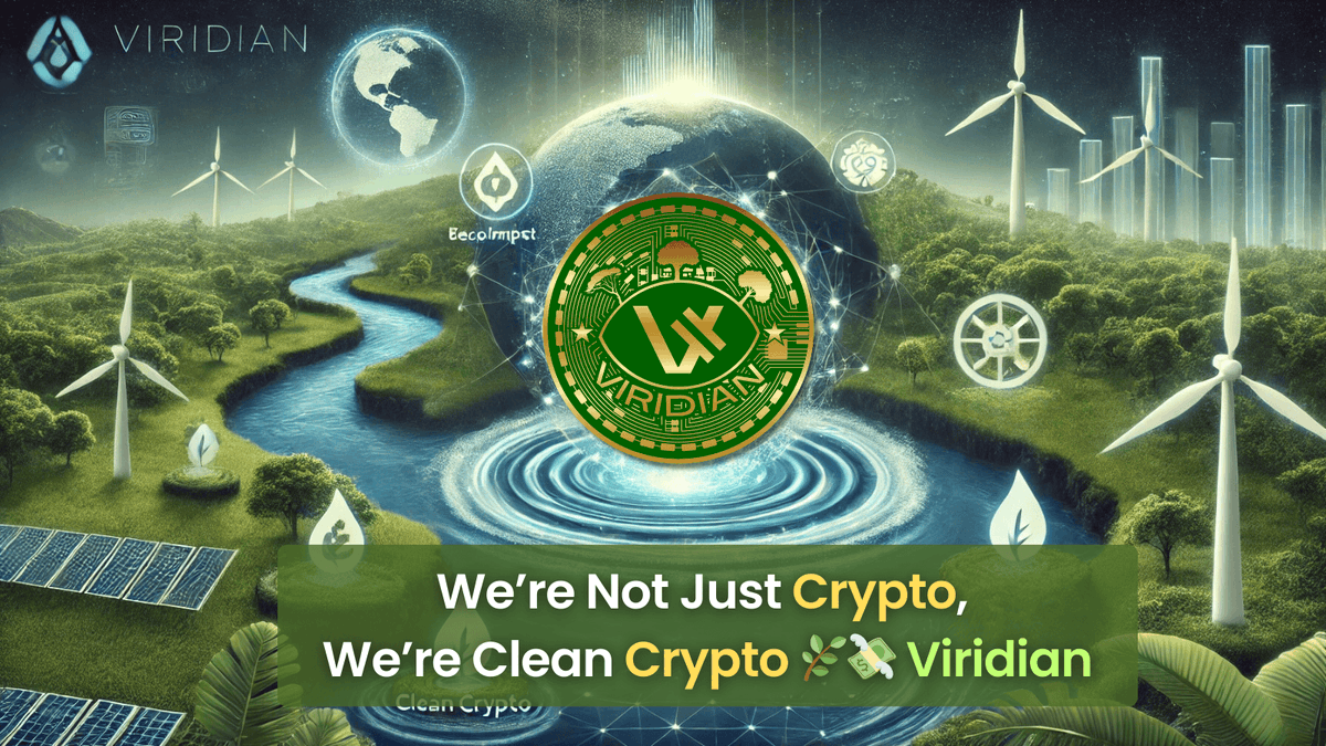 ViridianCoin's tweet photo. ⚡ While others are mining, we’re making waves. 

Join Viridian and earn while you help the Earth. 🌊💪 

#EcoImpact #CleanCrypto #GreenHustle https://t.co/cHH8CdEujE